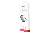 Sitecom CN-398 | USB-C naar 2X HMDI Adapter Hub met USB-C Power Delivery - voor MacBook Pro/Air, Chromebook en andere USB Type C apparaten - thumbnail
