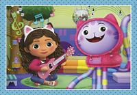Clementoni Supercolor 4in1 Puzzel Gabbys Dollhouse 12-24 Stukjes - thumbnail