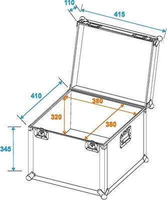 ROADINGER Universal Transport Case 40x40cm - thumbnail