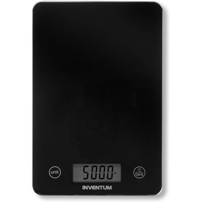 Inventum WS305B Digitale Keukenweegschaal Zwart/Glas Inventum WS305B Digitale Keukenweegschaal Zwart/Glas