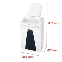 HSM AF350 Papierversnipperaar 10 vellen Cross cut 1.9 x 15 mm P-5 Ook geschikt voor Nietjes, Paperclips, Creditcards - thumbnail