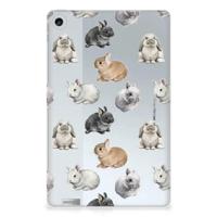 Back Case voor Lenovo Tab M10 Plus (3e generatie) Konijntjes - thumbnail