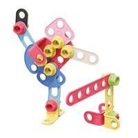 Quercetti tecno play eco constructie bouwset, 52dlg. - thumbnail