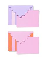 HEMA Cadeau-enveloppen Met Blanco Kaart S Stippen - 6 Stuks - thumbnail