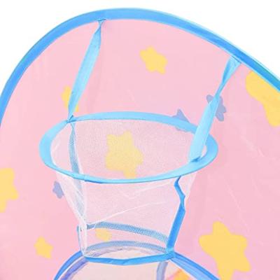 VidaXL Kinderspeeltent met 250 ballen 301x120x128 cm roze