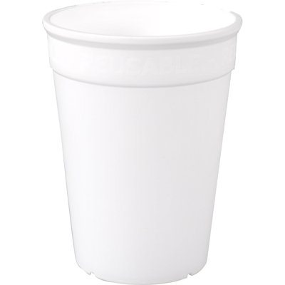 ÖkoCup | Beker | PP | reusable | 250ml | wit | 20 stuks