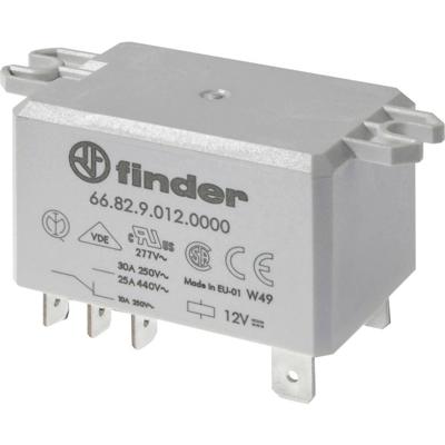 Finder 66.82.8.230.4000 Printrelais 230 V/AC 30 A 2x wisselcontact 1 stuk(s)