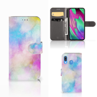 Hoesje Samsung Galaxy A40 Watercolor Light - thumbnail