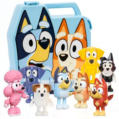 Bluey Opbergkoffer + 8 Figuren