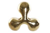 Decoratieve figuren DKD Home Decor 28,5 x 18 x 26 cm Abstract Gouden - thumbnail