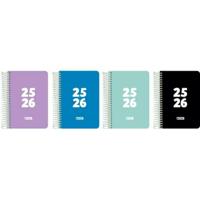 Agenda ENRI Teens 1/8 12 x 18 cm 2025-2026 (5 Stuks) - thumbnail