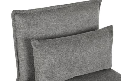 Leunstoel DKD Home Decor 66 x 78 x 75 cm Zwart Grijs Metaal Leunstoel DKD Home Decor 66 x 78 x 75 cm Zwart Grijs Metaal