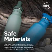 Klean Kanteen Drinkfles - classic narrow - sportdop met flip - sea spray - 532 ml - thumbnail