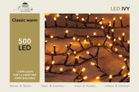 Verlichting buiten LED ivy 500 lampjes 12 meter zwart Anna's Collection - Annas collection - thumbnail