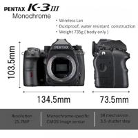 Pentax K-3 Mark III Monochrome body - thumbnail