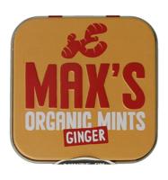 Max Organic Mints Ginger mints - 35gr - thumbnail