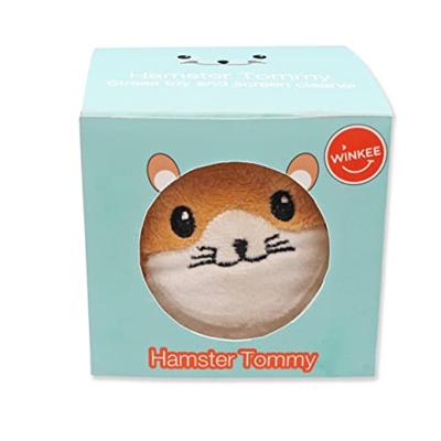 Hamster stressbal en schermreiniger Hamster stressbal en schermreiniger