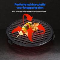 Heteluchtfriteuse - MEDION - MD13030 - Digitaal - Airfryer - 1500 watt - 60 min timer - Tot 200°C - 4,7 L - Wit - thumbnail