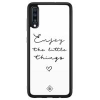 Samsung Galaxy A50 glazen hardcase - Enjoy life - thumbnail