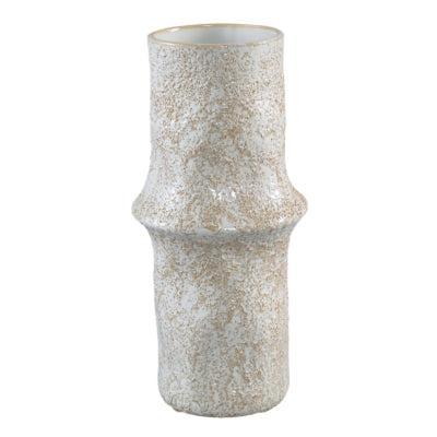 PTMD vaas ivery keramiek crème 24,5 cm | 12 stuks