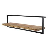 Industriële Wandplank 'Buster' 100cm - thumbnail