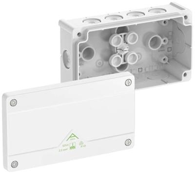Spelsberg Abox 025/2-L/w Aftakkast (l x b x h) 87 x 152 x 52 mm Wit IP66 1 stuk(s)