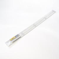 Aluminium Schoepenrooster Opbouw 500 X 40mm - Wit (1-5004w) - thumbnail