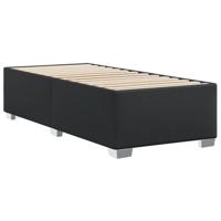 Bedframe kunstleer zwart 80x200 cm - thumbnail