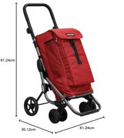 Winkelwagen Playmarket 24910D3 209GOUP Rood - thumbnail