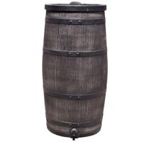 Roto regenton 150 liter bruin dia. 51 x h 100 cm bruin - Meuwissen agro - thumbnail