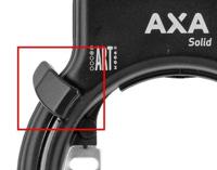 Slotknop Axa Solid - zwart - thumbnail