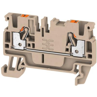 Weidmüller 1521850000 Doorgangsklem 5.1 mm Spanveer Grijs 100 stuk(s)