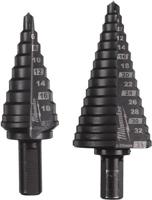 Milwaukee Accessoires Milwaukee cobalt step drill set (2pc) stappenboren set cobalt (2 stuks) - 48899398 - thumbnail