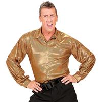 Party Glitterblouse man goud - thumbnail