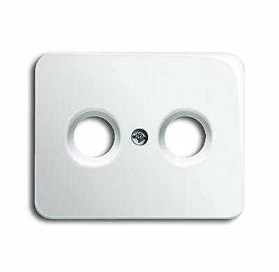 Busch-Jaeger 2CKA001753A7628 Aansluitdoos voor satellietschotel Afdekking Wit, Diepzwart (RAL 9005) 1 stuk(s)