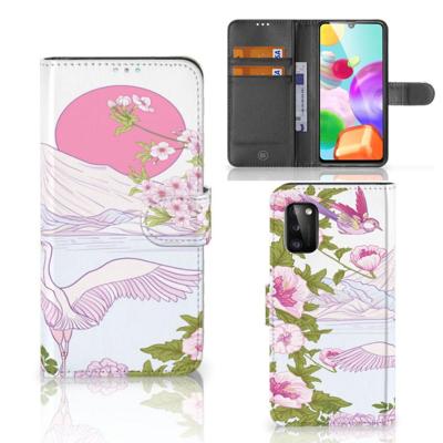 Samsung Galaxy A41 | Telefoonhoesje | Met pasjeshouder | Bird Standing