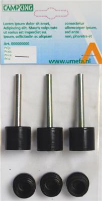 Campking Tentdoppen 25mm