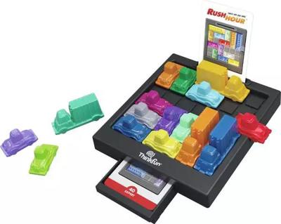 ThinkFun Rush Hou- Logicaspel-Puzzel-Verkeersopstopping-40 uitdagingen 4 niveau-1 Speler of ouder dan 8 jaar-Ravensburger-Gemengd-6600 ThinkFun Rush Hou- Logicaspel-Puzzel-Verkeersopstopping-40 uitdagingen 4 niveau-1 Speler of ouder dan 8 jaar-Ravensburger-Gemengd-6600