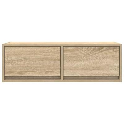 Tv-meubels 2 st 80x31x25,5 cm bewerkt hout sonoma eikenkleurig