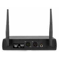 Vonyx WM62 draadloos systeem met 2 x handheld (863 - 865 MHz) - thumbnail