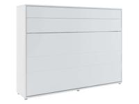 Opklapbed CONCEPTION PRO 140x200 cm mat wit (horizontaal) - thumbnail