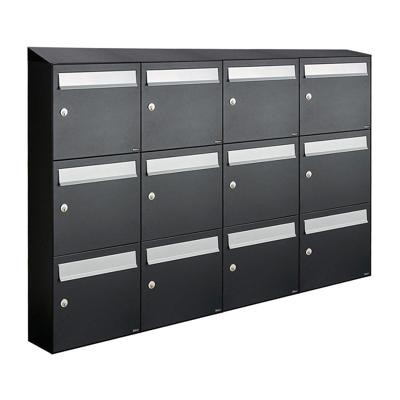 Allux Flow Set 4-Breed, 3-Hoog Met Dak Zwart - 40040070_4x3d Allux Flow Set 4-Breed, 3-Hoog Met Dak Zwart - 40040070_4x3d