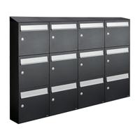 Allux Flow Set 4-Breed, 3-Hoog Met Dak Zwart - 40040070_4x3d - thumbnail