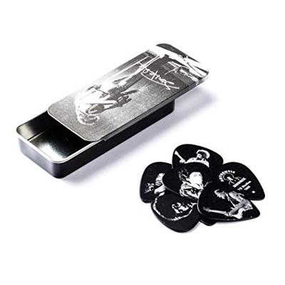 Dunlop JH-PT06M Jimi Hendrix Silver doosje plectrums medium Dunlop JH-PT06M Jimi Hendrix Silver doosje plectrums medium
