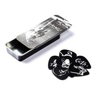 Dunlop JH-PT06M Jimi Hendrix Silver doosje plectrums medium - thumbnail