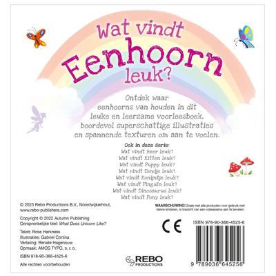Rebo Publishers Wat vindt eenhoorn leuk?