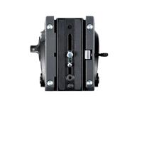 Manfrotto MVH500AH, lichtgewicht vloeistofvideokop met platte basis, schuifplaat voor snelle camera-aansluiting, ondersteunt meerdere statieven - thumbnail