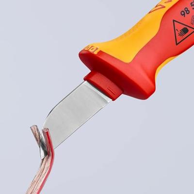 Knipex Kabelmes recht 180 mm VDE - 9852SB - thumbnail