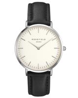 Rosefield the Bowery 38mm White Black Silver BWBLS-B2 - thumbnail