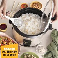 Tristar rk-6148 rijstkoker (roestvrij staal) - thumbnail